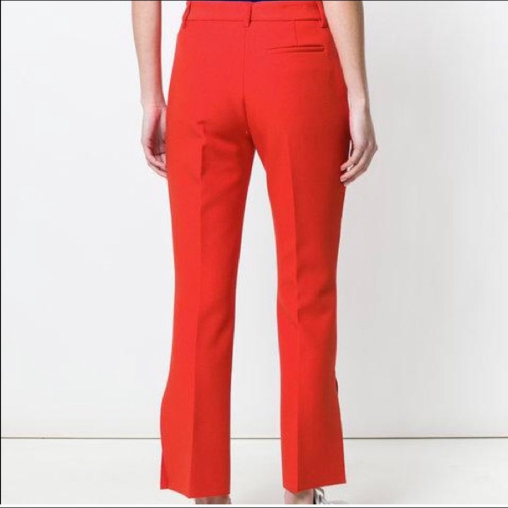 Red MSGM Milano Trousers